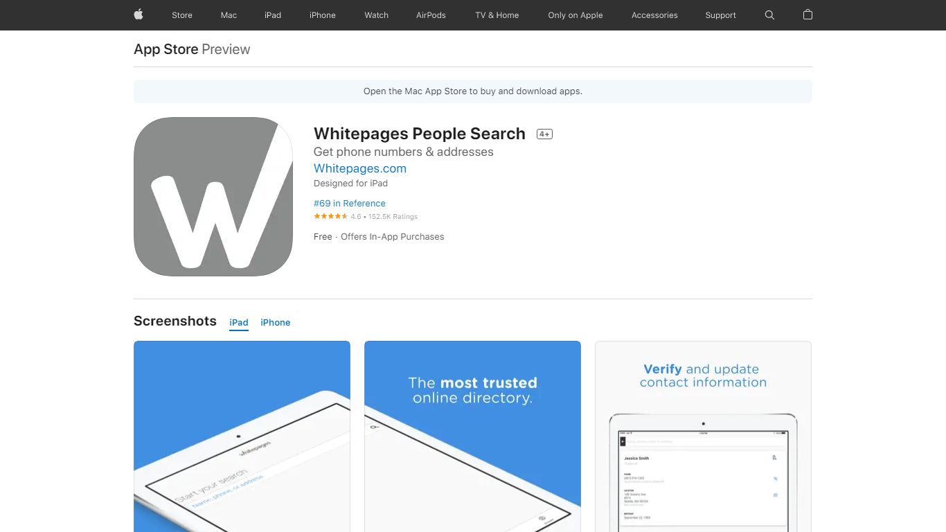 ‎Whitepages People Search on the App Store